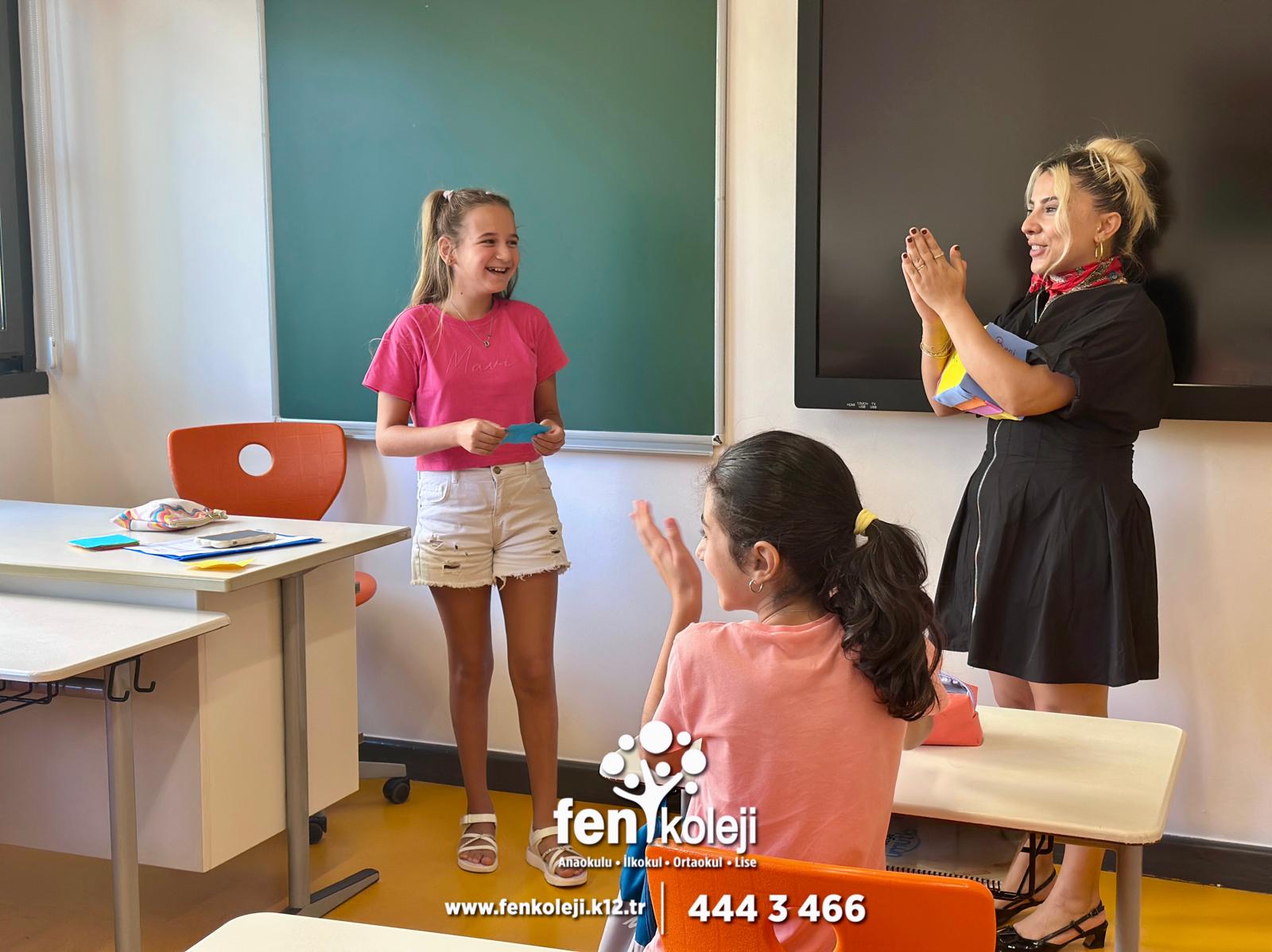 Ortaokul öğrencilerimizin oryantasyon sü...